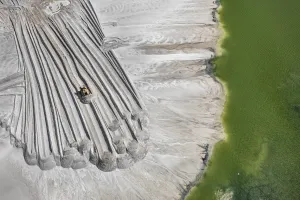 Phosphor Tailings Pond #4, Near Lakeland, Florida, USA, 2012